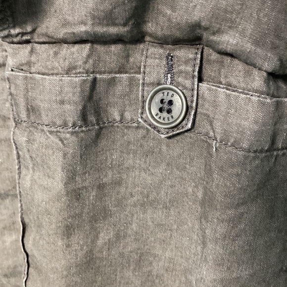 Ted baker brown jacket size 6 unisex design - Picture 4 of 14